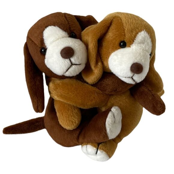 Puppy Love PUPPIES IN LOVE PLUSH - Picture 1 of 3